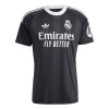 Camiseta de fútbol Real Madrid Courtois 1 Portero Niño 2025-26 Negra